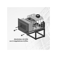 Kamineinsatz ARIA AIR Plus INSERTI FOCUS Luft-Pelletofen