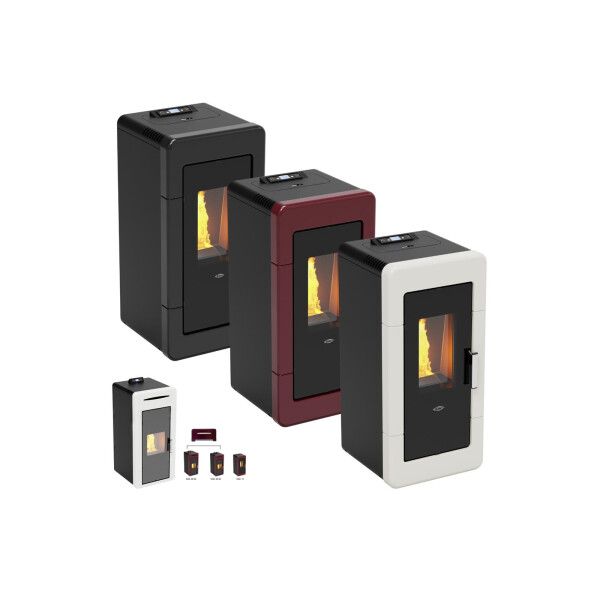 IDRO HYDRO PLUS MAIOLICA Thermostufen-Pelletofen