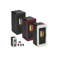 IDRO HYDRO PLUS MAIOLICA Thermostufen-Pelletofen